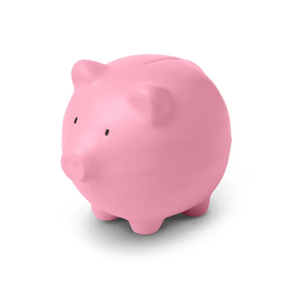 Piggy Bank Shape Stress Ball - Piggy Bank Shape Stress Ball - Image 0 of 1