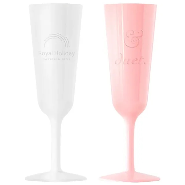 7oz Colored Champagne Flute - 7oz Colored Champagne Flute - Image 0 of 3