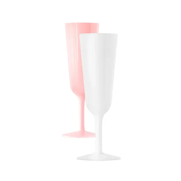 7oz Colored Champagne Flute - 7oz Colored Champagne Flute - Image 2 of 3