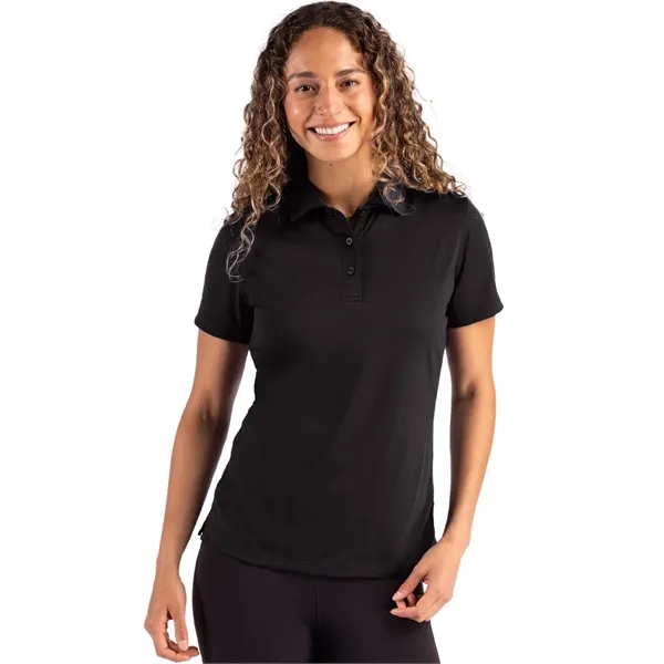 Clique Charge Active Womens Short Sleeve Polo - Clique Charge Active Womens Short Sleeve Polo - Image 18 of 19