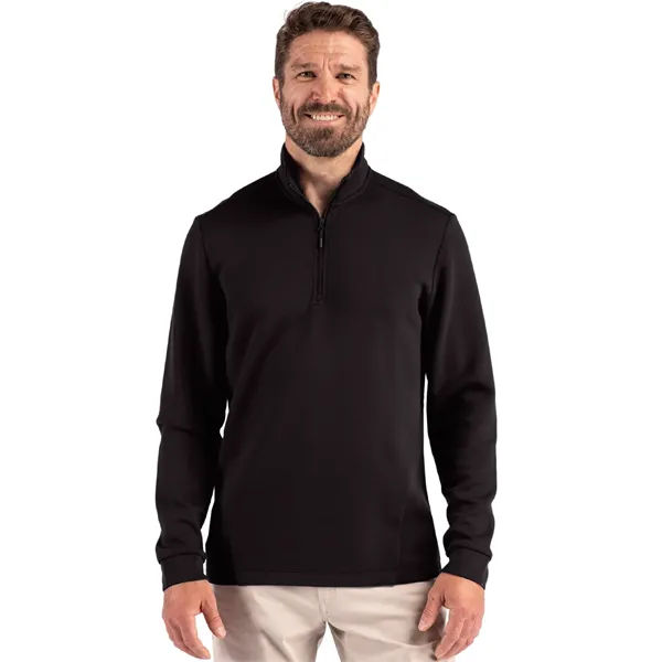 Clique Haven Recycled Mens Quarter Zip Sweatshirt