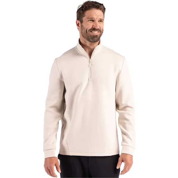 Clique Haven Recycled Mens Quarter Zip Sweatshirt