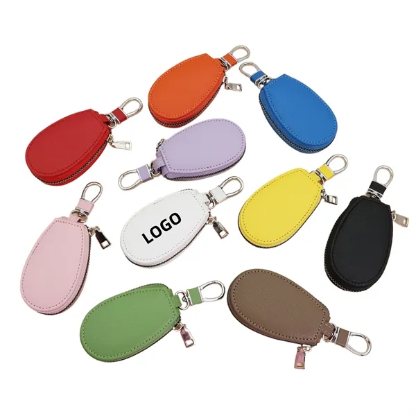 Mini Leather Car Key Bag - Mini Leather Car Key Bag - Image 0 of 12