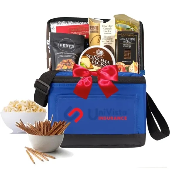 Lunch Box Cooler with Gourmet Snacks - Lunch Box Cooler with Gourmet Snacks - Image 0 of 1