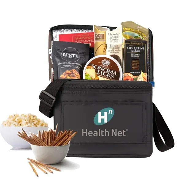 Lunch Box Cooler with Gourmet Snacks - Lunch Box Cooler with Gourmet Snacks - Image 1 of 1