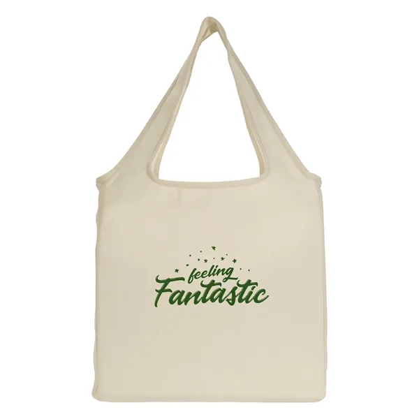 Foldable Cotton Tote Bag - Foldable Cotton Tote Bag - Image 6 of 11