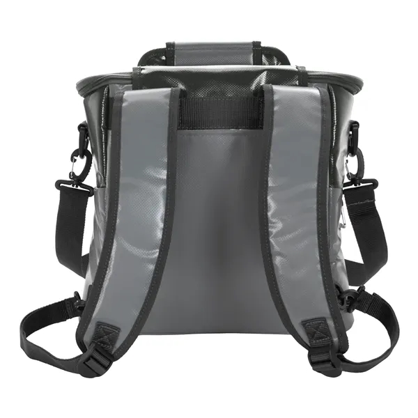 The Viking Collection® 24-Can Tarpaulin Cooler Tote-Pack - The Viking Collection® 24-Can Tarpaulin Cooler Tote-Pack - Image 2 of 3