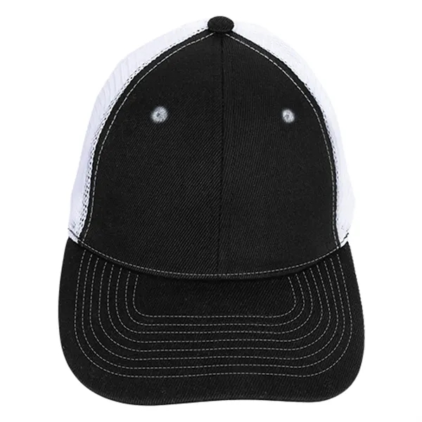 Mid-Profile Accent Mesh Snapback Cap - Mid-Profile Accent Mesh Snapback Cap - Image 5 of 8