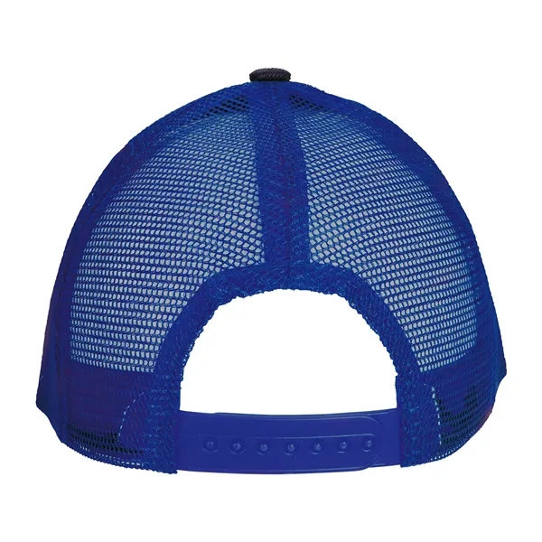 Mid-Profile Accent Mesh Snapback Cap - Mid-Profile Accent Mesh Snapback Cap - Image 6 of 8