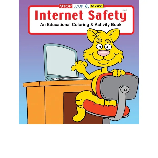 Coloring Book: Internet Safety - Coloring Book: Internet Safety - Image 2 of 3
