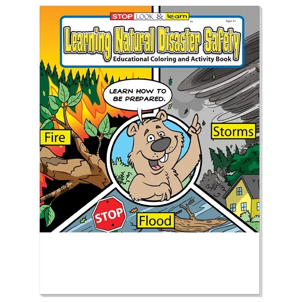 Good Value™ Coloring Book: Learning Natural Disaster Safety - Good Value™ Coloring Book: Learning Natural Disaster Safety - Image 2 of 3
