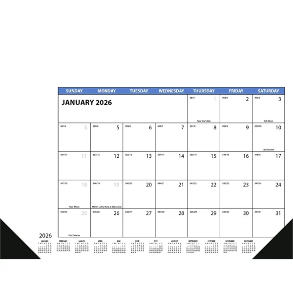 Skinner & Kennedy™ Desk Pad Calendar - Skinner & Kennedy™ Desk Pad Calendar - Image 4 of 6