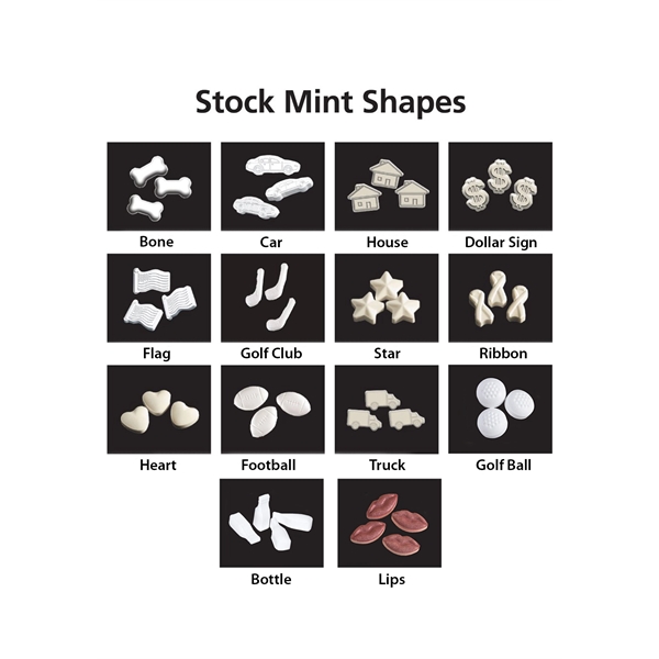  Mint Tin with Shaped Mints - Football 1111-FB
