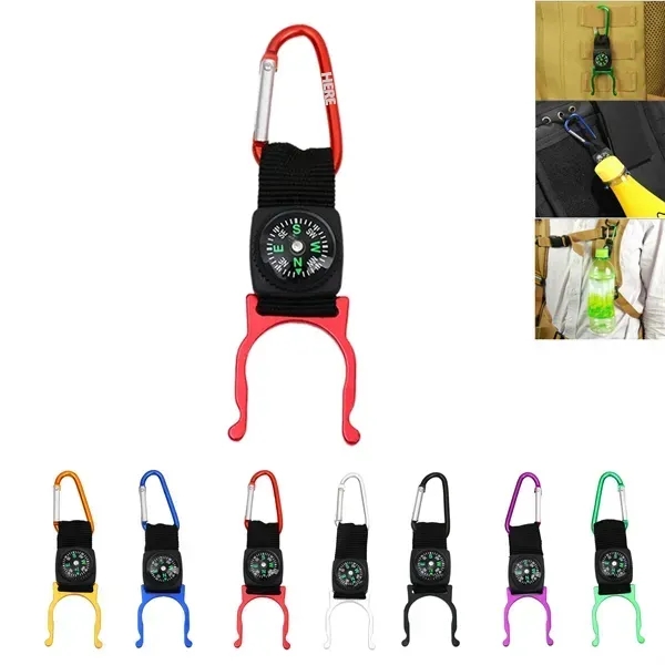 Travel Strap Compass Carabiner - Travel Strap Compass Carabiner - Image 0 of 8