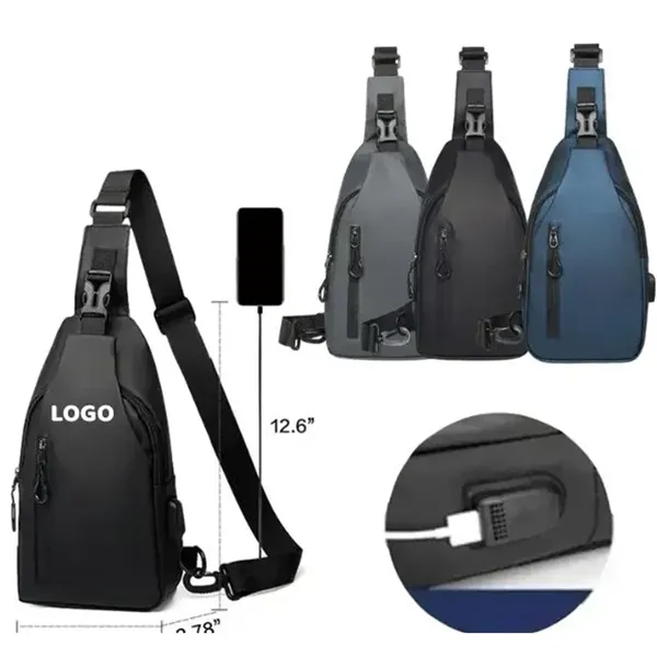 Large-Capacity Multi-Function Crossbody Shoulder Bag - Large-Capacity Multi-Function Crossbody Shoulder Bag - Image 0 of 6