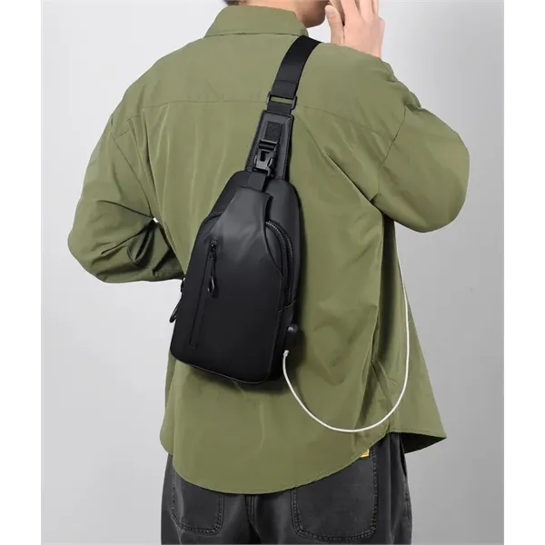 Large-Capacity Multi-Function Crossbody Shoulder Bag - Large-Capacity Multi-Function Crossbody Shoulder Bag - Image 5 of 6