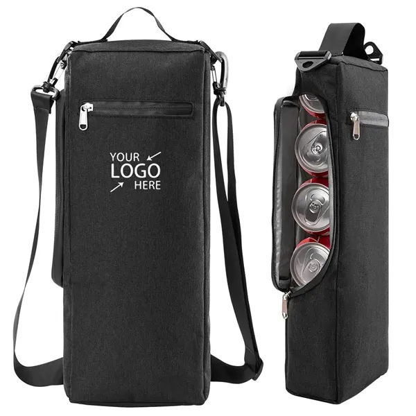 Outdoor Golf Wine and Beverage Cooler Bag with Handle - Outdoor Golf Wine and Beverage Cooler Bag with Handle - Image 0 of 7