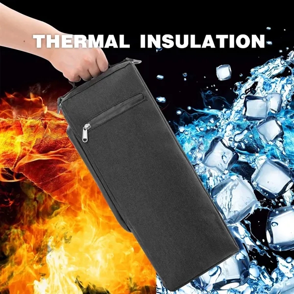 Outdoor Golf Wine and Beverage Cooler Bag with Handle - Outdoor Golf Wine and Beverage Cooler Bag with Handle - Image 5 of 7