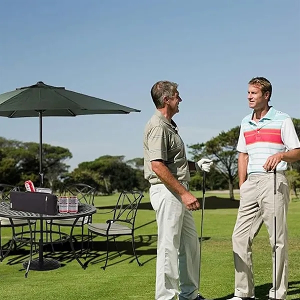 Outdoor Golf Wine and Beverage Cooler Bag with Handle - Outdoor Golf Wine and Beverage Cooler Bag with Handle - Image 7 of 7