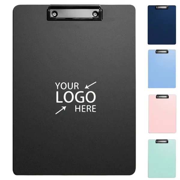 A4 Standard Writing Plastic Clipboard with Metal Clip - A4 Standard Writing Plastic Clipboard with Metal Clip - Image 0 of 7