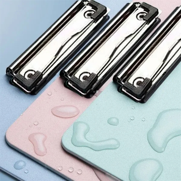 A4 Standard Writing Plastic Clipboard with Metal Clip - A4 Standard Writing Plastic Clipboard with Metal Clip - Image 5 of 7