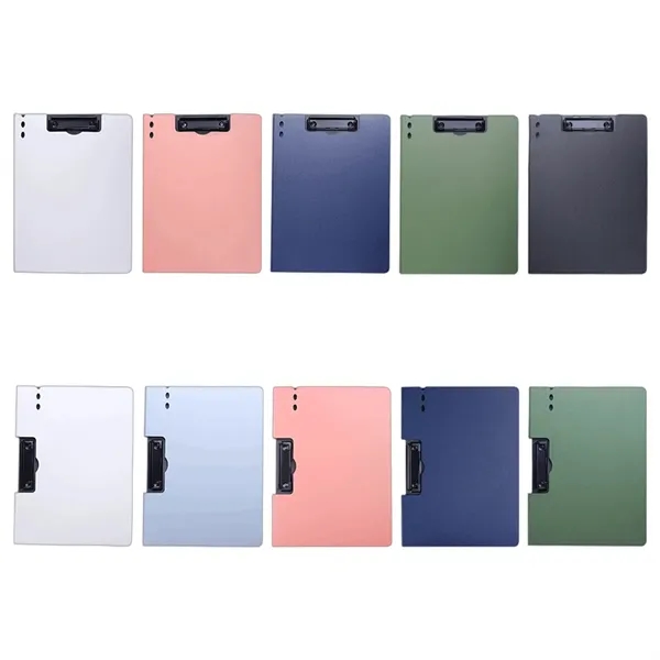 A4 Size Writing Plastic Clipboard Folder with Metal Clip - A4 Size Writing Plastic Clipboard Folder with Metal Clip - Image 2 of 7