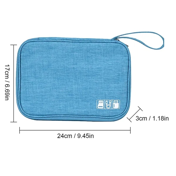 Waterproof Multi-Purpose Cable Organizer Bag Pouch - Waterproof Multi-Purpose Cable Organizer Bag Pouch - Image 1 of 6