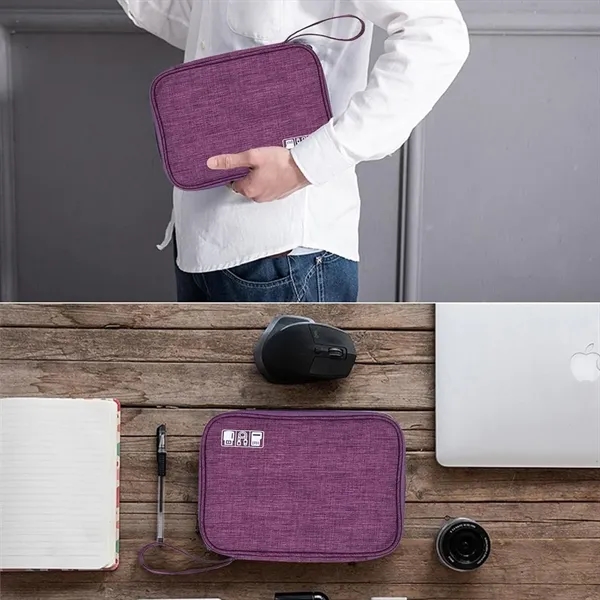 Waterproof Multi-Purpose Cable Organizer Bag Pouch - Waterproof Multi-Purpose Cable Organizer Bag Pouch - Image 4 of 6