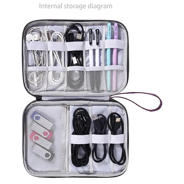 Waterproof Multi-Purpose Cable Organizer Bag Pouch - Waterproof Multi-Purpose Cable Organizer Bag Pouch - Image 6 of 6