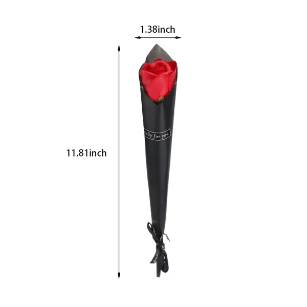 Gift wedding rose carnation artificial soap flower bouquet - Gift wedding rose carnation artificial soap flower bouquet - Image 1 of 4