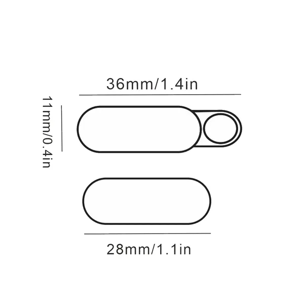 Camera Cover Slide for Computers and Mobile Devices - Camera Cover Slide for Computers and Mobile Devices - Image 1 of 3