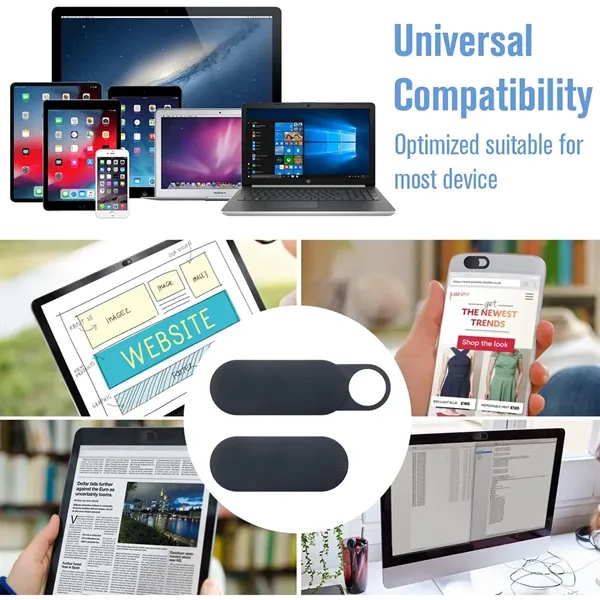 Camera Cover Slide for Computers and Mobile Devices - Camera Cover Slide for Computers and Mobile Devices - Image 2 of 3