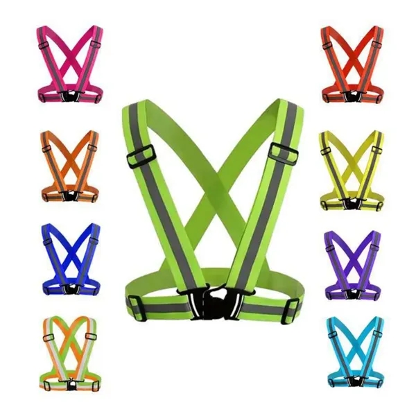 Reflective Running Vest Gear - Reflective Running Vest Gear - Image 0 of 3