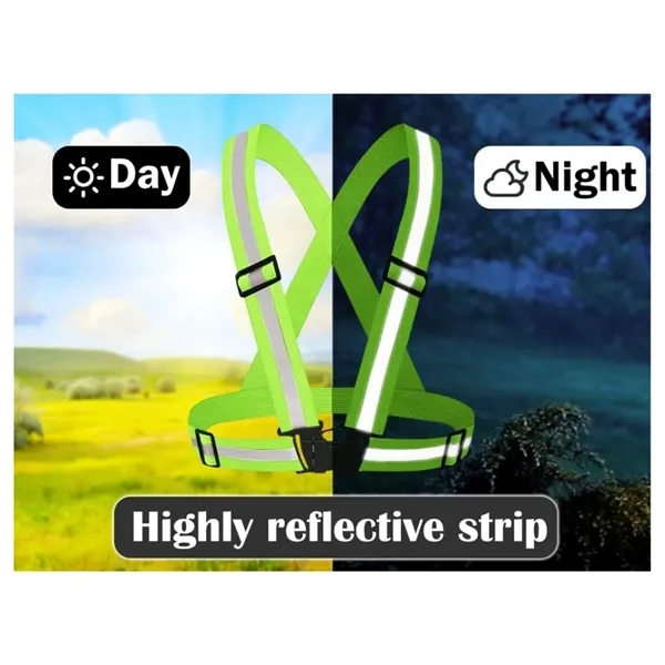 Reflective Running Vest Gear - Reflective Running Vest Gear - Image 2 of 3