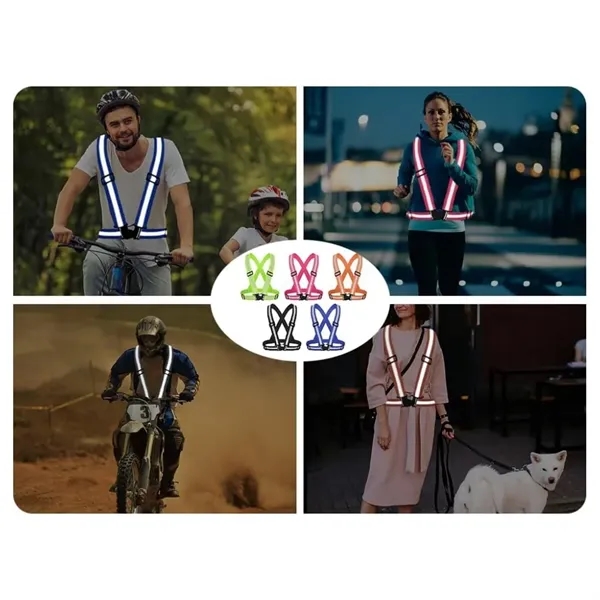 Reflective Running Vest Gear - Reflective Running Vest Gear - Image 3 of 3