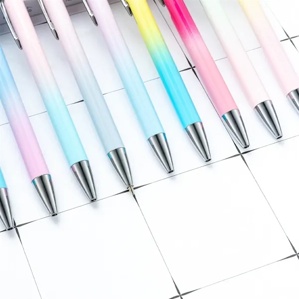 Gradient Color Aluminium Advertising Click Ballpoint Pen - Gradient Color Aluminium Advertising Click Ballpoint Pen - Image 2 of 12