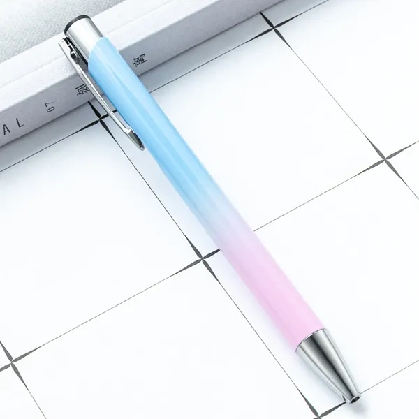 Gradient Color Aluminium Advertising Click Ballpoint Pen - Gradient Color Aluminium Advertising Click Ballpoint Pen - Image 5 of 12