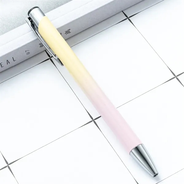 Gradient Color Aluminium Advertising Click Ballpoint Pen - Gradient Color Aluminium Advertising Click Ballpoint Pen - Image 8 of 12