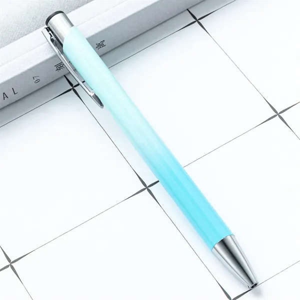 Gradient Color Aluminium Advertising Click Ballpoint Pen - Gradient Color Aluminium Advertising Click Ballpoint Pen - Image 10 of 12