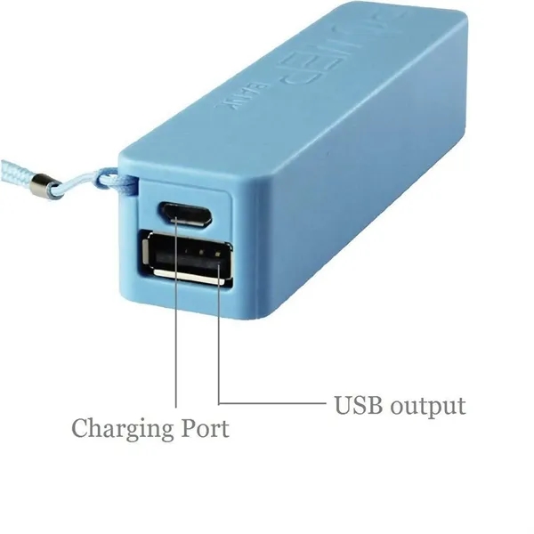 1200mAh Mini Charger with Key Chain Emergency Power Bank - 1200mAh Mini Charger with Key Chain Emergency Power Bank - Image 3 of 12