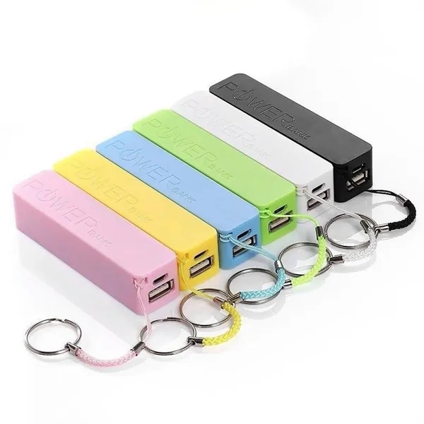 1200mAh Mini Charger with Key Chain Emergency Power Bank - 1200mAh Mini Charger with Key Chain Emergency Power Bank - Image 4 of 12