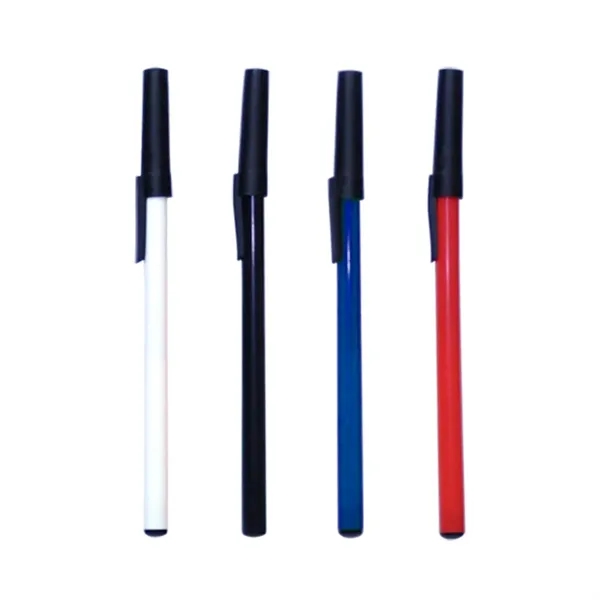Plastic Ballpoint Stick Pen - Plastic Ballpoint Stick Pen - Image 1 of 6