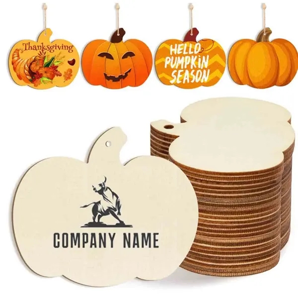 Halloween Wooden Hanging Ornaments - Halloween Wooden Hanging Ornaments - Image 0 of 4