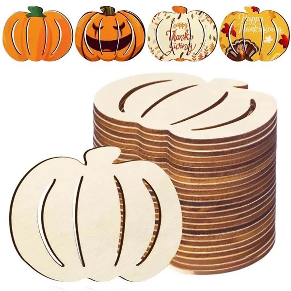 Halloween Wooden Hanging Ornaments - Halloween Wooden Hanging Ornaments - Image 1 of 4