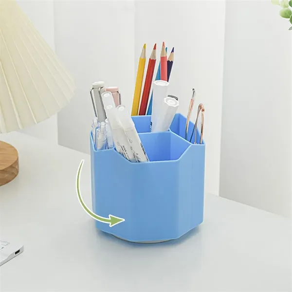 Multifunction Rotated Pen Holders 5 Slot Desk Organizers - Multifunction Rotated Pen Holders 5 Slot Desk Organizers - Image 2 of 6