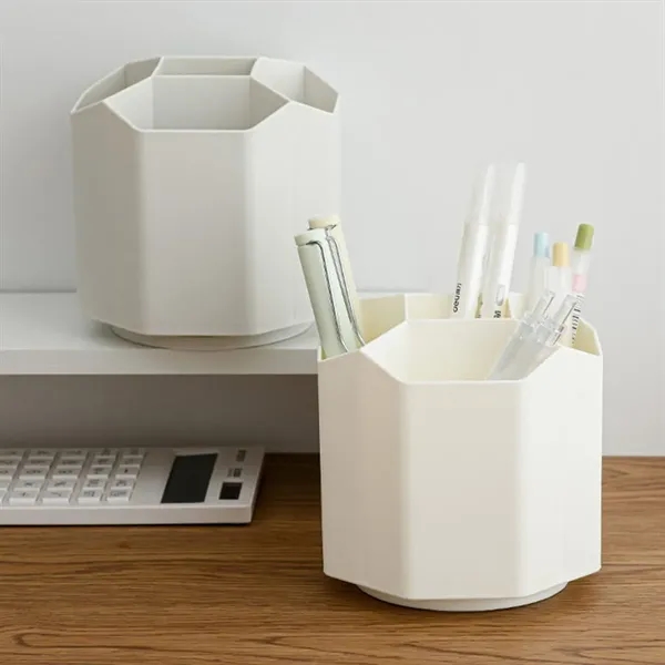Multifunction Rotated Pen Holders 5 Slot Desk Organizers - Multifunction Rotated Pen Holders 5 Slot Desk Organizers - Image 5 of 6