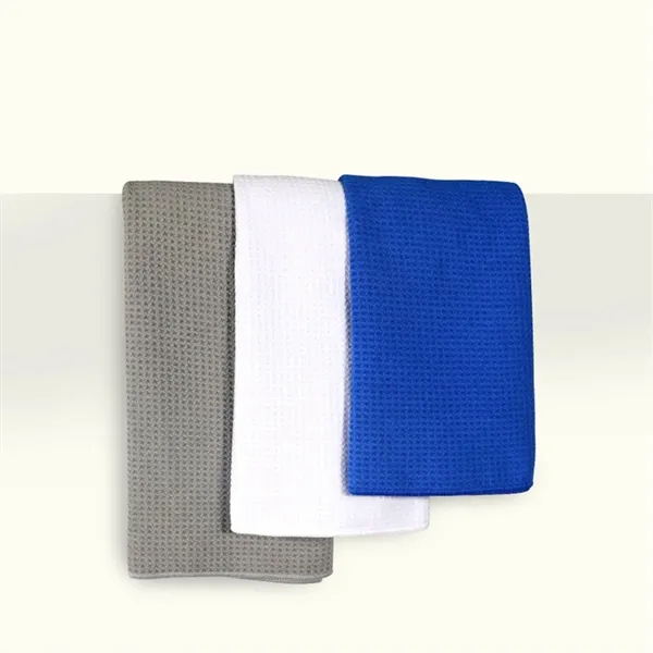 Microfiber Golf Cleaning Towels with Carabiner Clip - Microfiber Golf Cleaning Towels with Carabiner Clip - Image 2 of 7