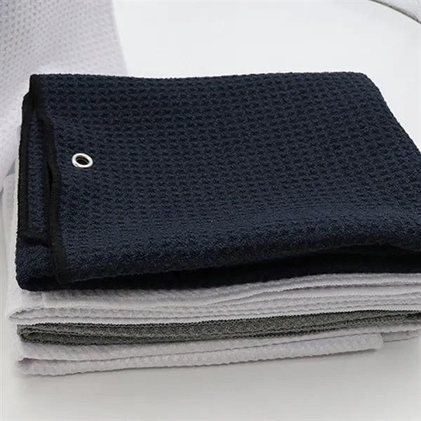 Microfiber Golf Cleaning Towels with Carabiner Clip - Microfiber Golf Cleaning Towels with Carabiner Clip - Image 6 of 7