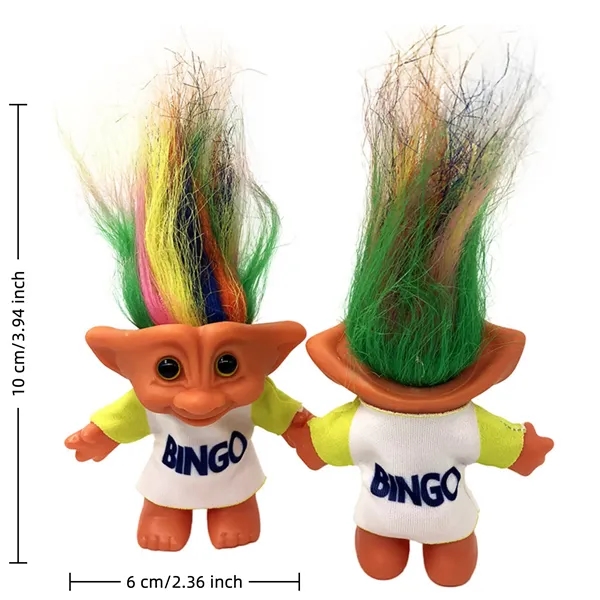 Vintage Troll Doll Collectible Party Favor With T Shirt - Vintage Troll Doll Collectible Party Favor With T Shirt - Image 1 of 10