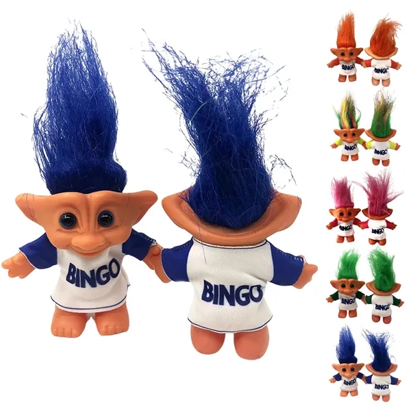 Vintage Troll Doll Collectible Party Favor With T Shirt - Vintage Troll Doll Collectible Party Favor With T Shirt - Image 0 of 10